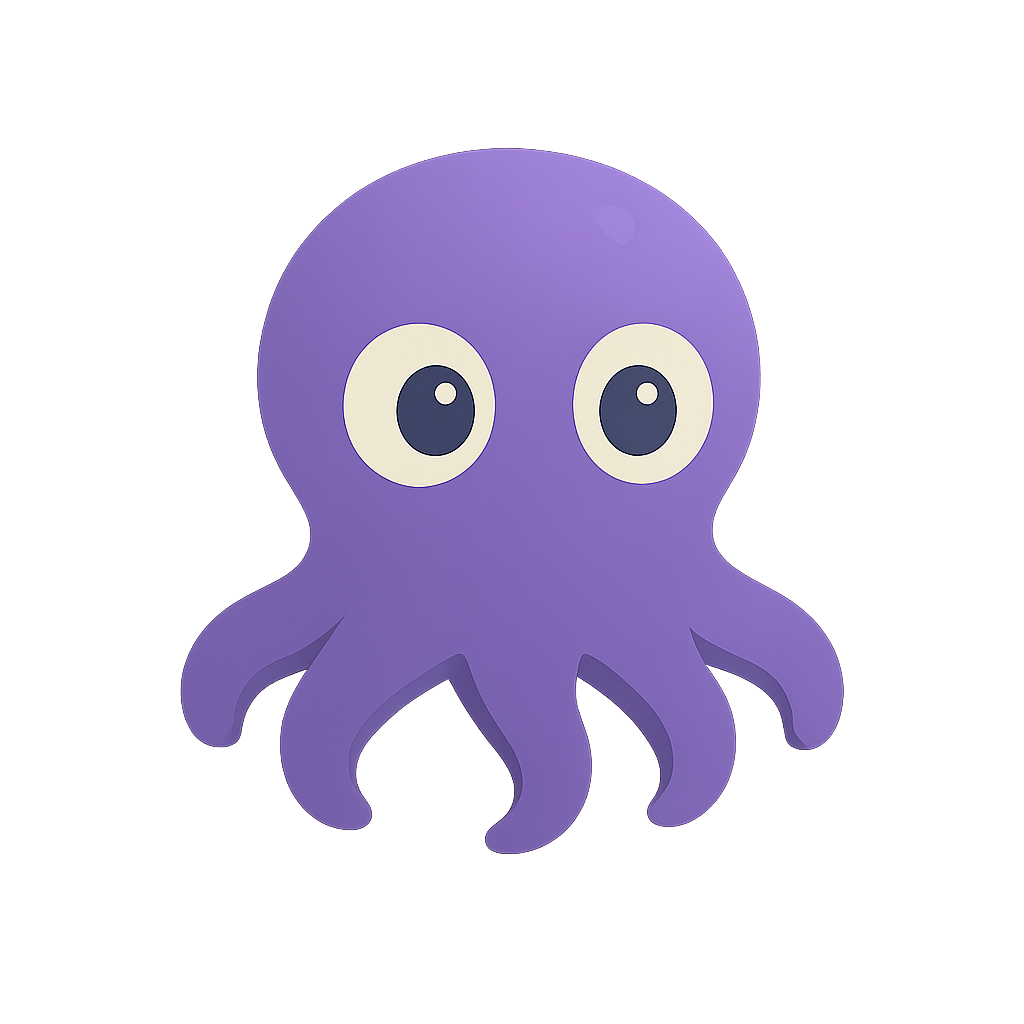 Octoputs — 3D Drag & Drop